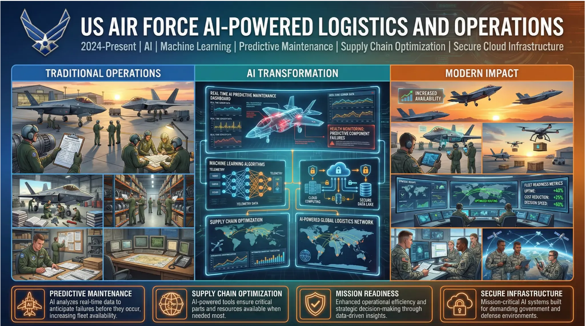 Visual treatment for the U.S. Air Force intelligent document processing engagement